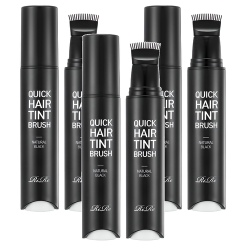 리르 퀵 헤어 틴트 브러쉬 20ml, 내추럴블랙, 3개