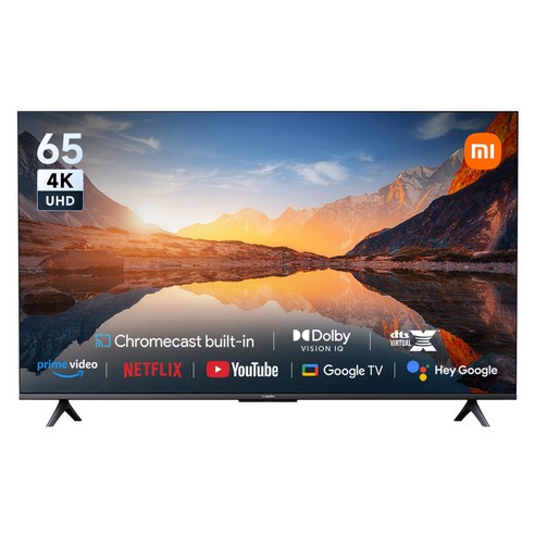 샤오미 4K UHD LED A 디스플레이 스마트TV, 165cm(65인치), L65MA-ATWN, 벽걸이형, 방문설치