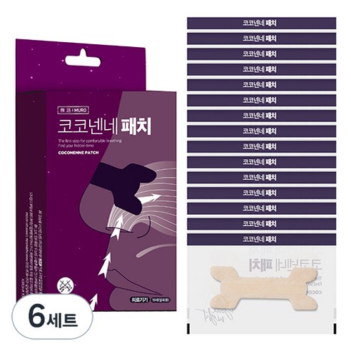 무로 코코넨네 패치 15p, 6세트