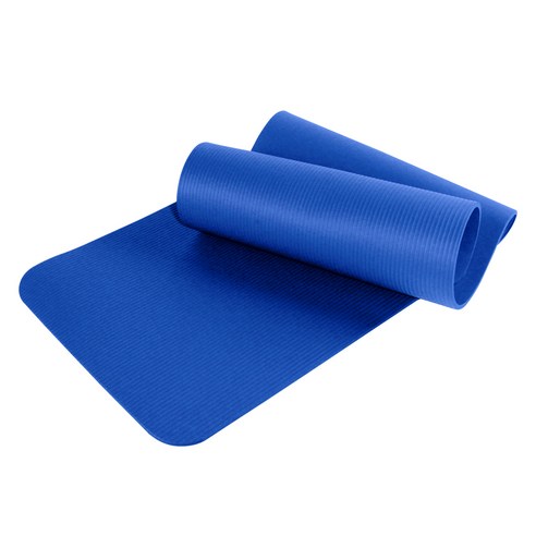 리브스포 10mm 요가매트, 블루, 1개