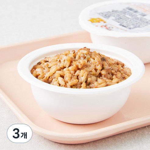 짱죽 완료기 13개월부터 이유식 돈불고기야채짜장밥, 180g, 3개, 혼합맛(돈불고기/야채짜장)
