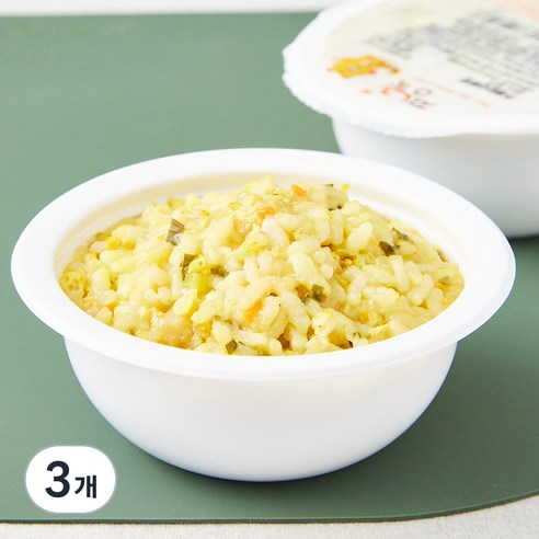 짱죽 완료기 13개월부터 이유식 카레달걀찜밥, 180g, 3개, 혼합맛(카레/달걀찜)
