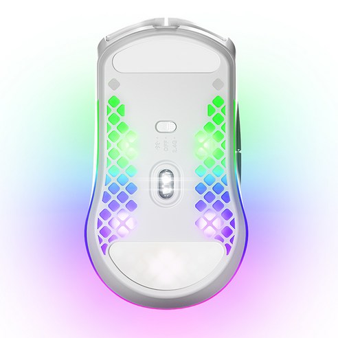 초경량 무선 게이밍, 승리를 위한 완벽한 선택 - 스틸시리즈 AEROX 3 WIRELESS SNOW