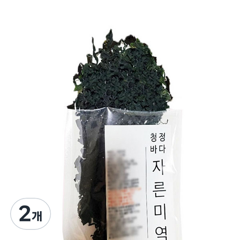 우진수산 자른미역, 500g, 2개