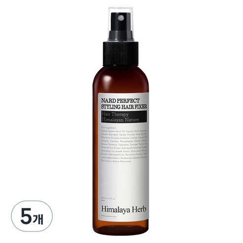 나드 부케가르니 퍼펙트 스타일링 헤어 픽서, 5개, 200ml