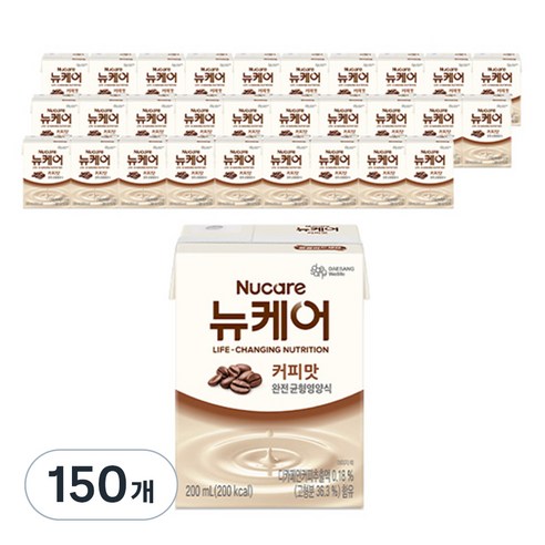 뉴케어 커피맛 완전균형영양식, 200ml, 150개