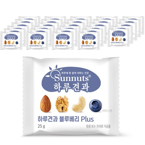 하루견과 블루베리 Plus, 30개, 25g