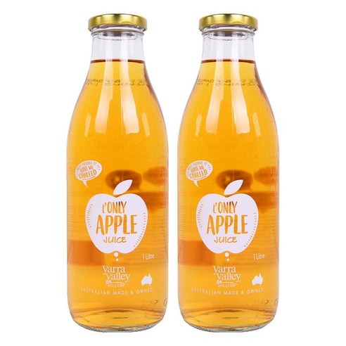 야라밸리 착즙 사과 주스, 2개, 1L