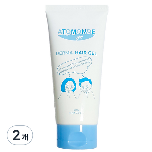 아토몽드 더마헤어젤, 160g, 2개