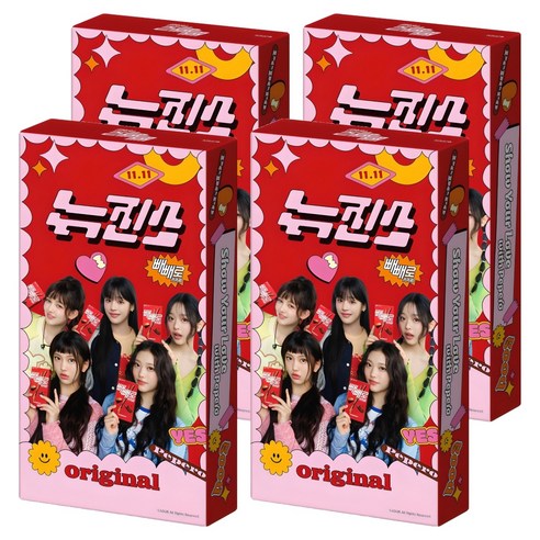 빼빼로 오리지날 뉴진스 초코, 54g, 32개