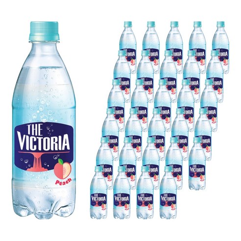 웅진빅토리아 복숭아 탄산음료, 500ml, 80개