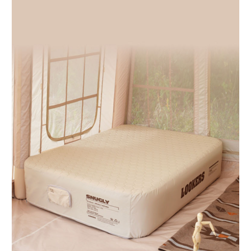 루커스 스너글리 3D 에어빔 캠핑매트로 캠핑의 질을 한 단계 업그레이드하세요!