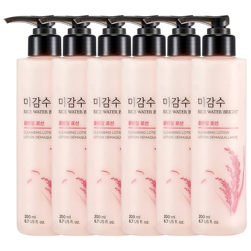 미감수 브라이트 페이셜 클렌징 로션, 200ml, 6개