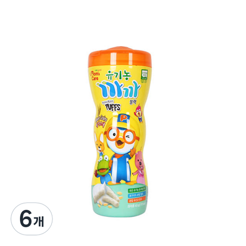 맘스케어 유기농 까까, 블랙, 43g, 6개