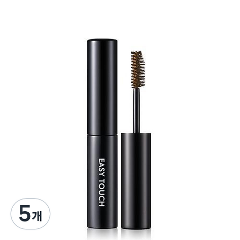 토니모리 이지터치 컬러링 브로우카라 5ml 1호, 01라이트브라운, 5개