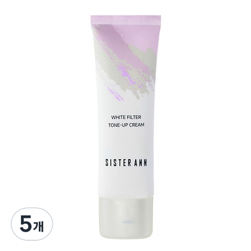 씨스터앤 화이트 필터 톤업 크림 50ml, 5개
