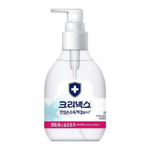 크리넥스 안심 손소독제겔 플러스, 250ml, 1개