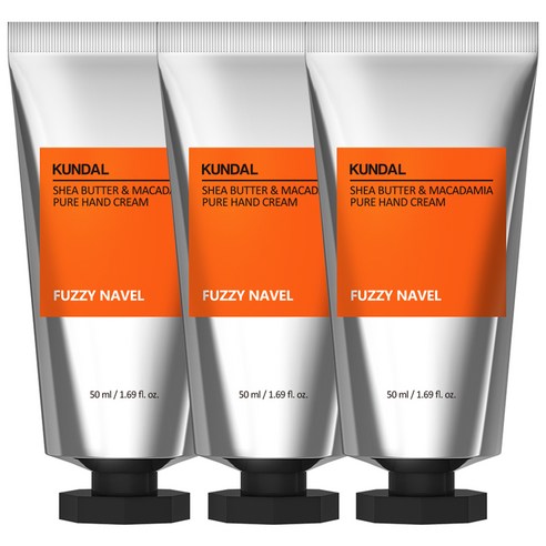 쿤달 퓨어 핸드크림 퍼지네이블향, 50ml, 3개