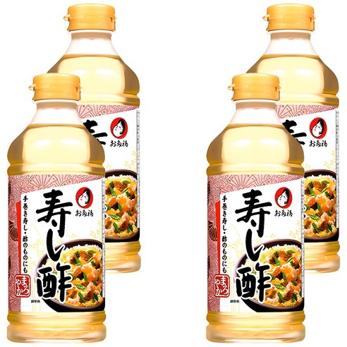 오타후쿠 스시스 초밥용 식초, 500ml, 4개