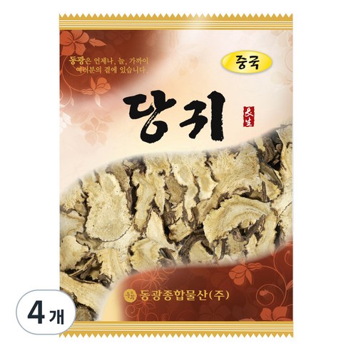 동광종합물산 당귀 중국산, 100g, 4개