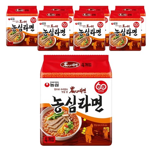농심 라면 124g