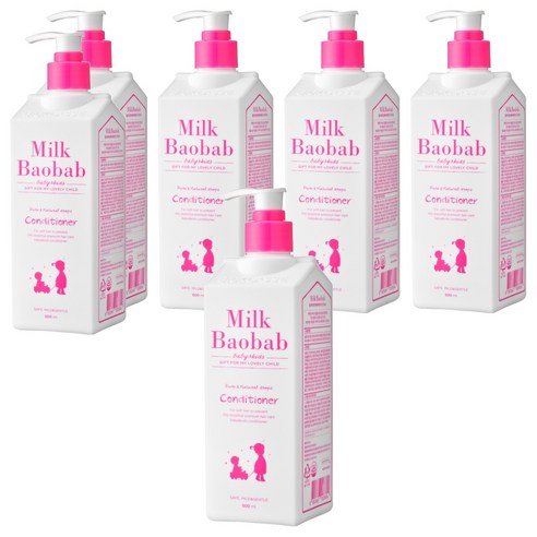 밀크바오밥 베이비앤키즈 컨디셔너, 500ml, 6개