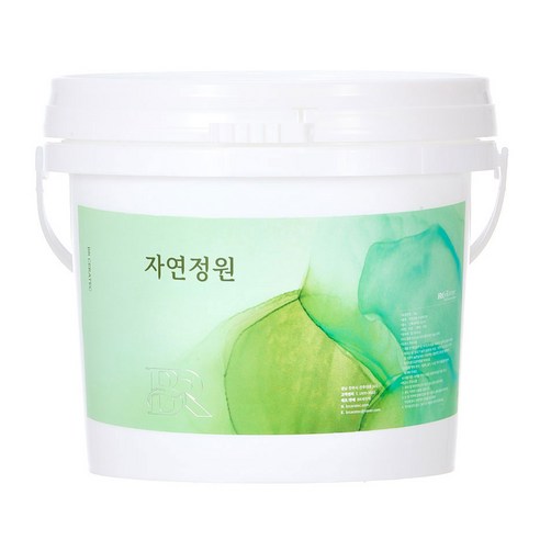 자연정원 황토 수성페인트 4L, 백토, 1개