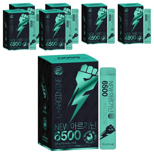 라이프힐 NEW 아르기닌 6500, 20g, 105개