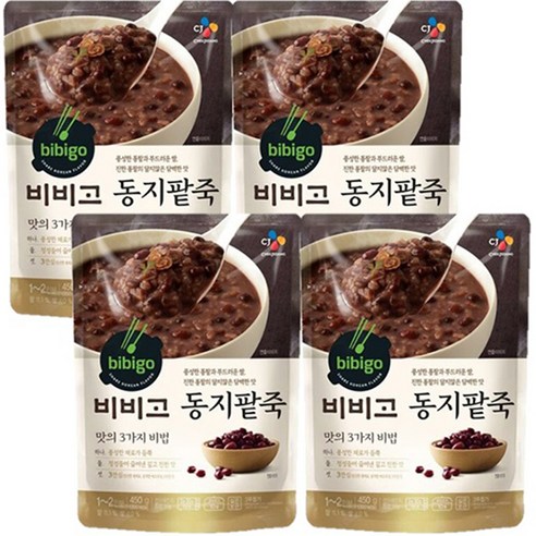 비비고 동지팥죽, 420g, 4개