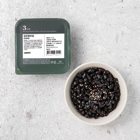 집반찬연구소 검은콩조림, 400g, 1개