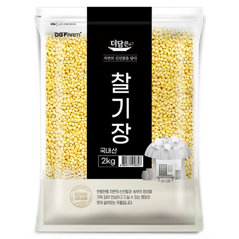 더담은 국산 찰기장, 2kg, 1개