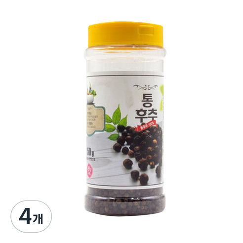 해가원 햇살나래 통후추, 4개, 150g