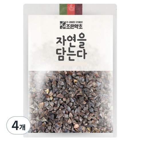 조은약초 통 메밀, 600g, 1개입, 4개