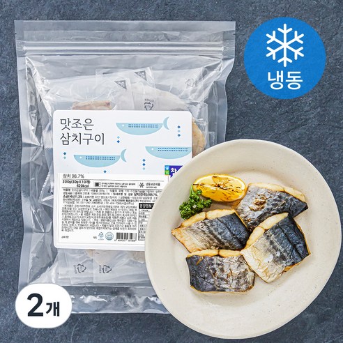 참손 맛조은 삼치구이 10개입 (냉동), 300g, 2개