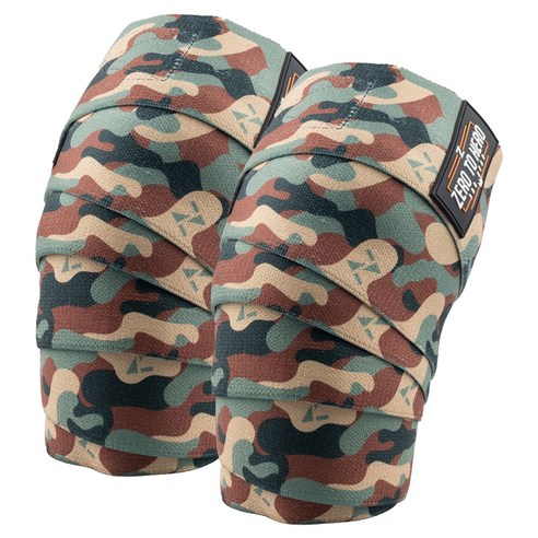 제로투히어로 Signature 헬스 카모 무릎보호대, 1세트, ORIGINALCAMO