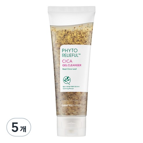 땡큐파머 피토 릴리풀™ 시카 젤 클렌저, 120ml, 5개