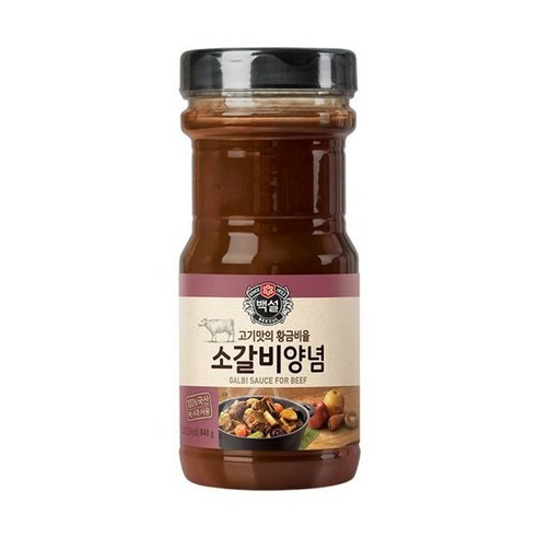 백설 소갈비 양념, 840g, 1개