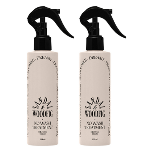 오디드 밀크프로틴 인텐시브 노워시 앰플 헤어트리트먼트 샌달우드피그, 200ml, 2개