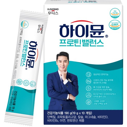 하이뮨 프로틴 밸런스 스틱형, 190g, 1개