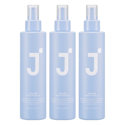 제이숲 볼륨 헤어 픽서 스프레이 2X, 200ml, 3개