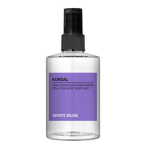 쿤달 퓨어 바디미스트 화이트머스크향, 128ml, 1개
