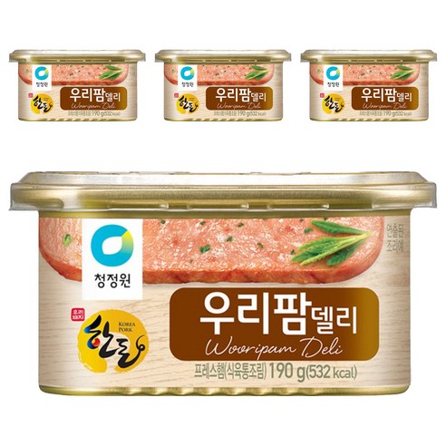 우리팜 델리 한돈, 190g, 4개
