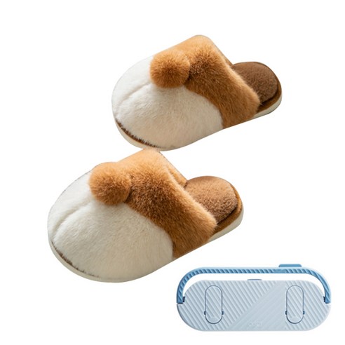 파메라 소프트 쿠션 실내화 + 슬리퍼 거치대, 타입 1