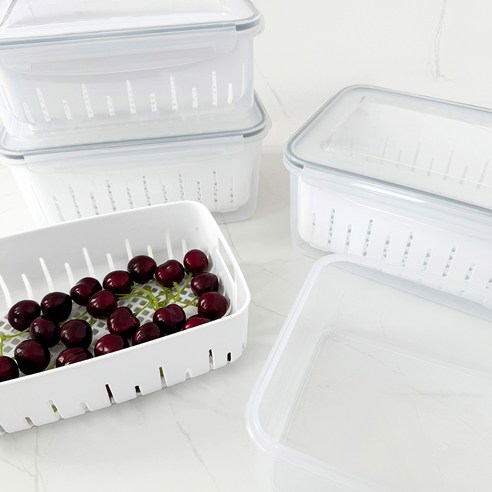 나누담 밀폐용기로 냉장고 속 야채, 시들 걱정 없이 싱싱하게!