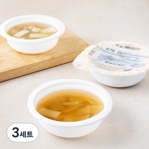 루솔 유아식 6단계 후기반찬 한우국 세트 (냉장), 450g, 3세트