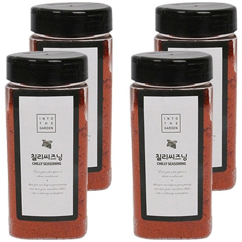 딜리셔스마켓 칠리시즈닝 천연 향신료 중형, 230g, 4개
