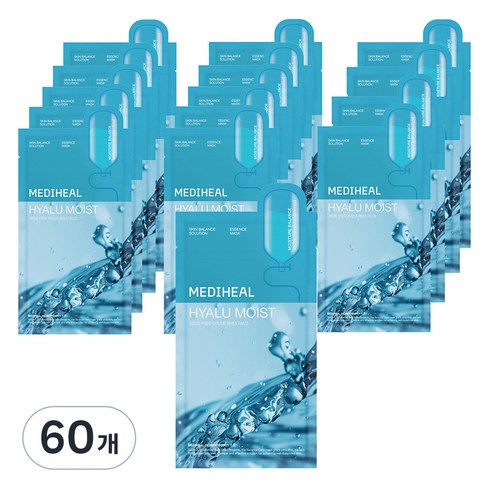 메디힐 히알루 모이스트 에센스 마스크 20ml, 1개입, 60개
