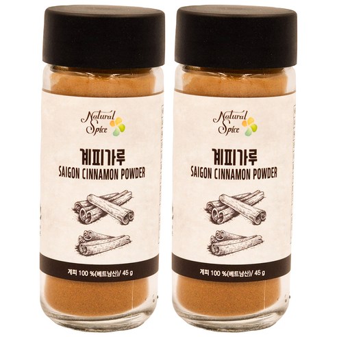 내츄럴스파이스 계피가루, 45g, 2개