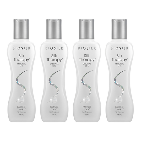 실크테라피 오리지널 라이트 헤어에센스, 130ml, 4개