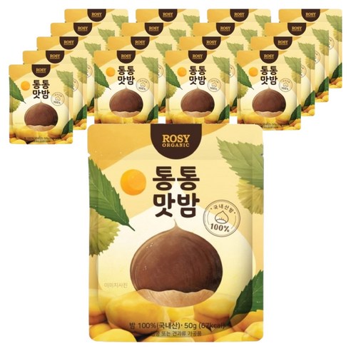 로지오가닉 통통 맛밤, 18개, 50g